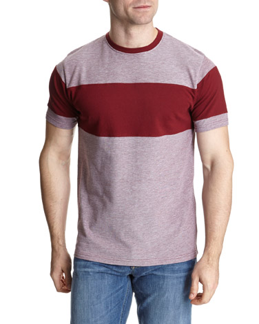 Striped Pique T-Shirt